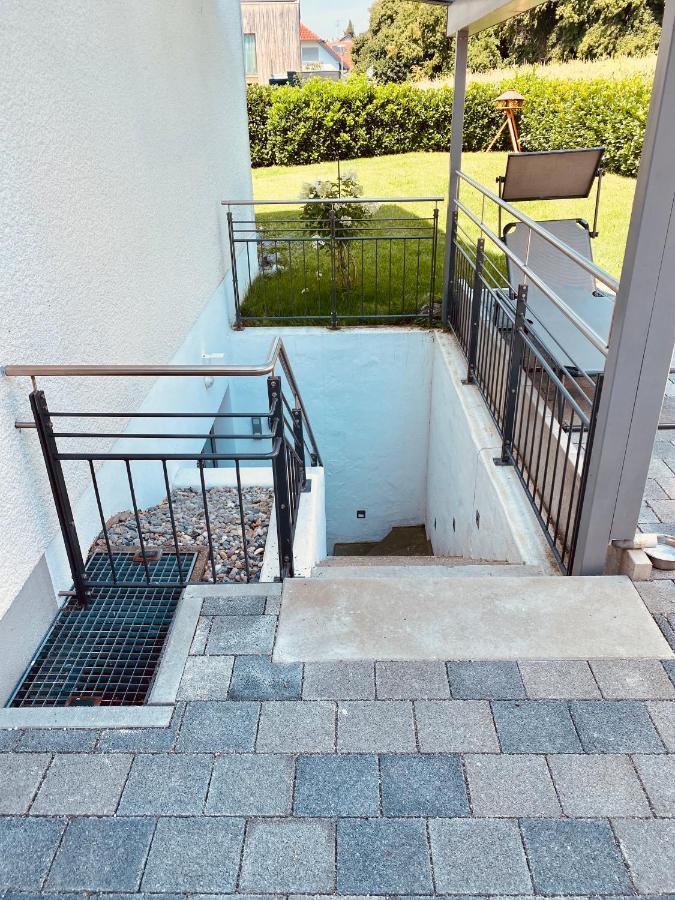 Modernes Apartment Am Bodensee Wasserburg Eksteriør billede